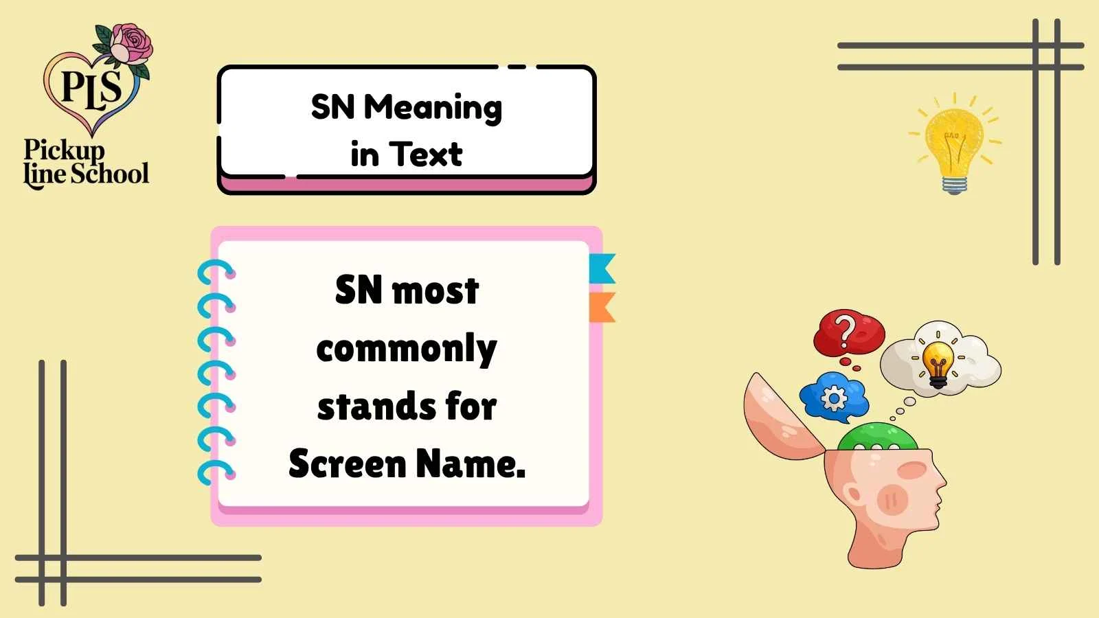 SN Meaning in Text