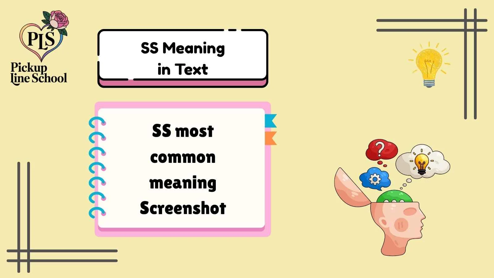 SS Meaning in Text