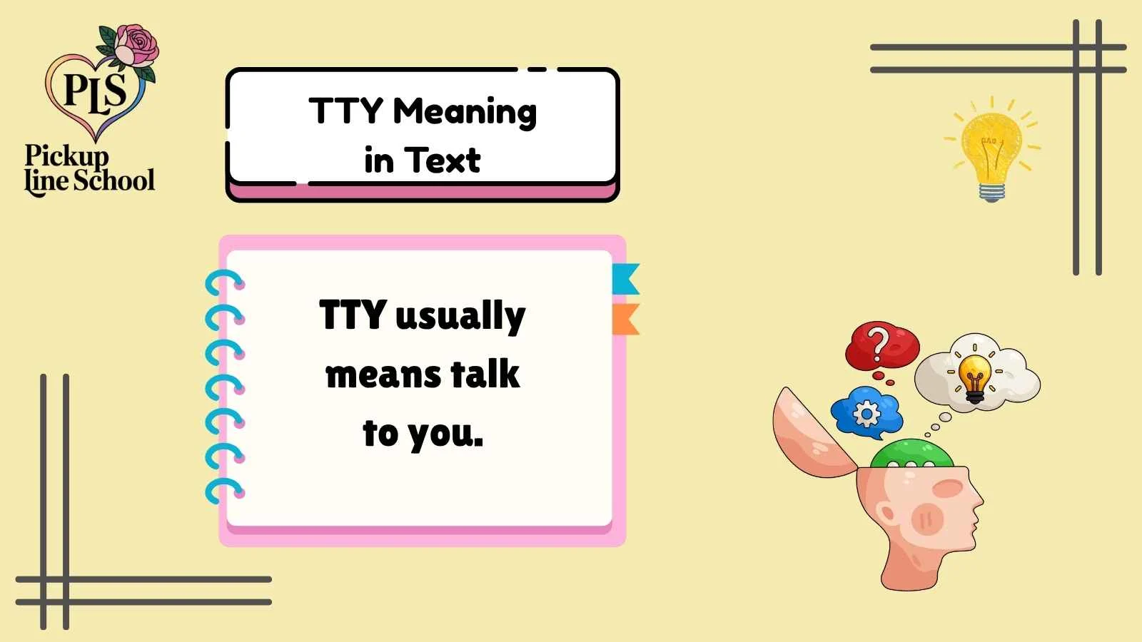 TTY Meaning in Text