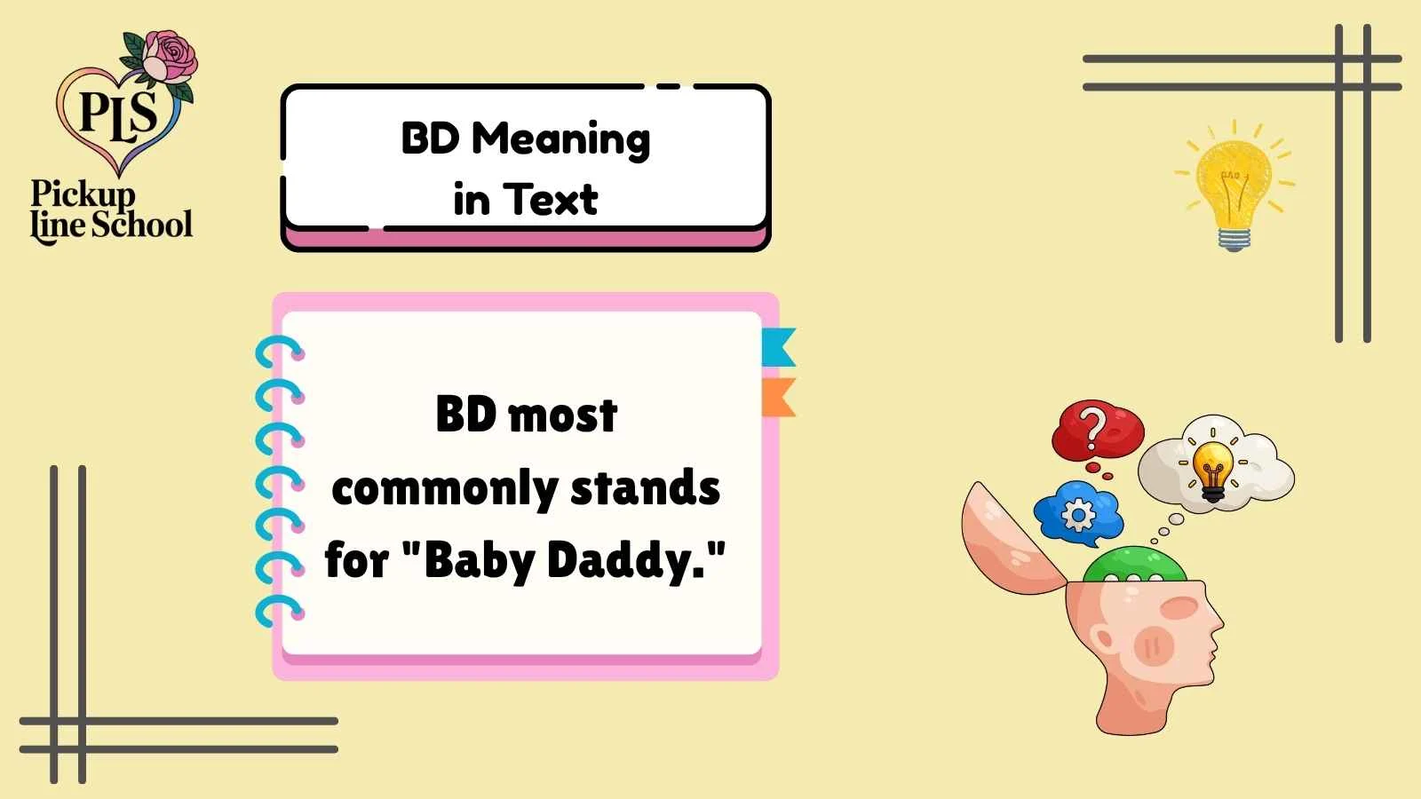 BD Meaning in Text