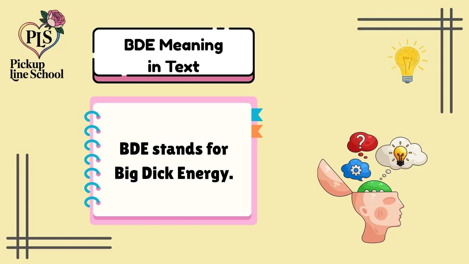 BDE Meaning in Text