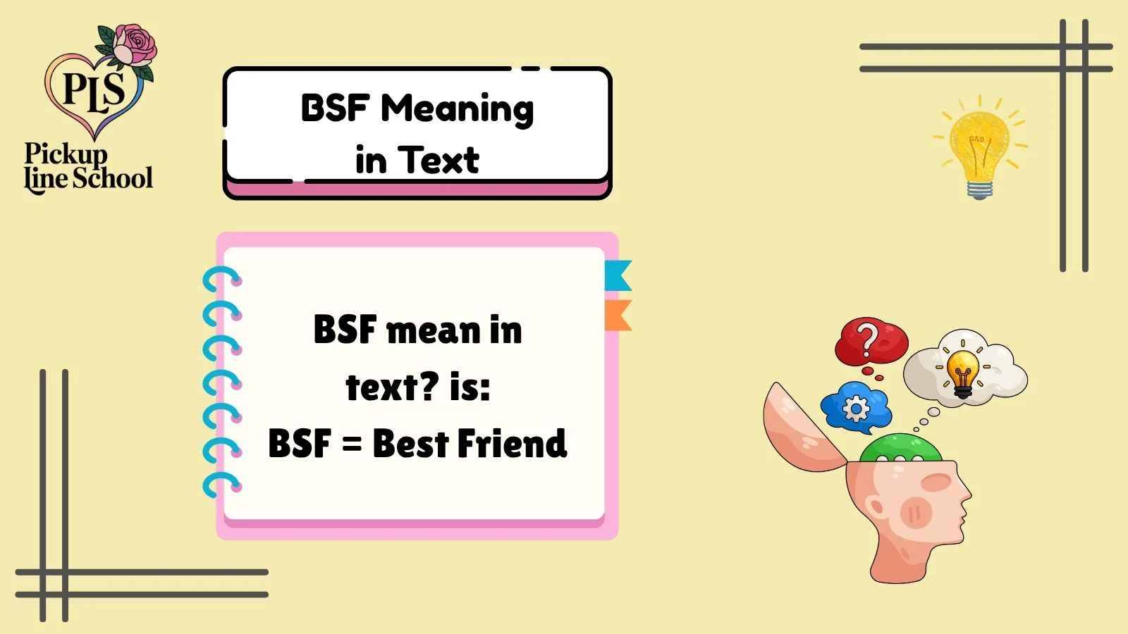 BSF Meaning in Text