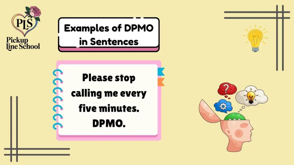 Examples of DPMO in Sentences