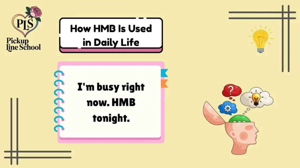 How HMB Is Used in Daily Life
