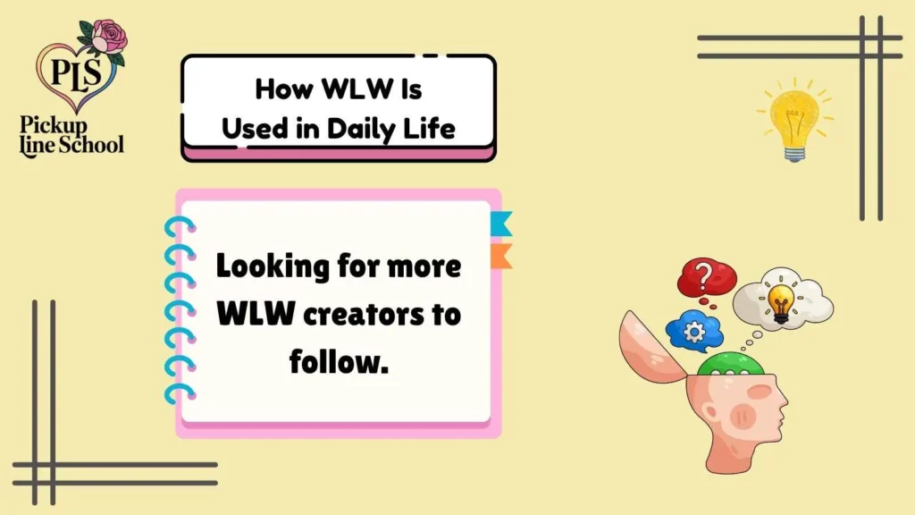 How WLW Is Used in Daily Life