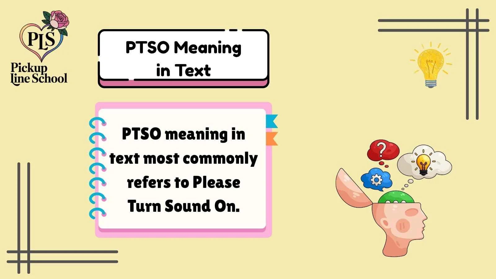 PTSO Meaning in Text