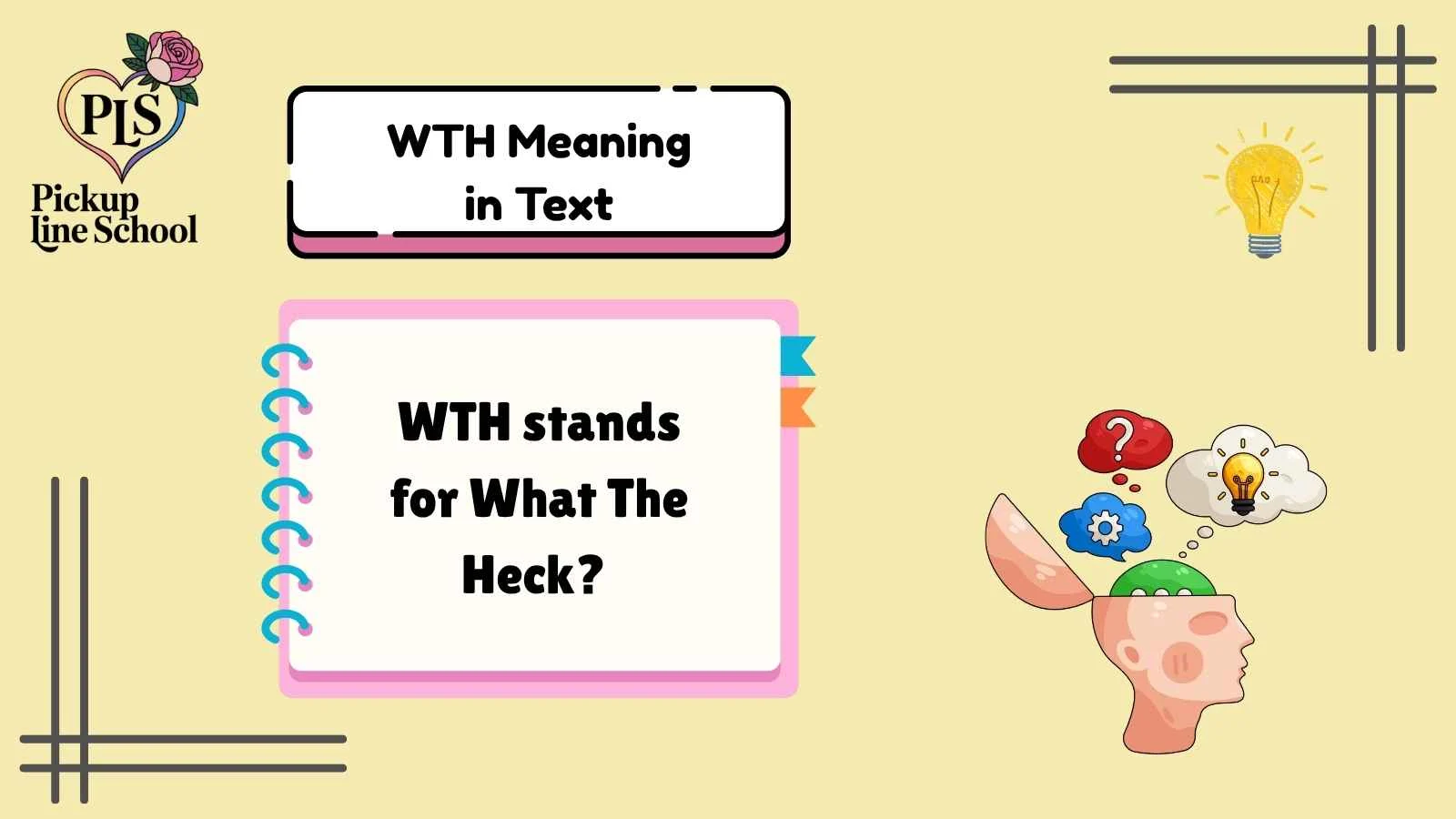 WTH Meaning in Text